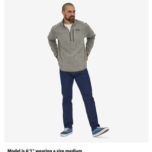SOLD - Patagonia Winter Men's Better Sweater® 1/4-Zip Fleece Pullover Size M